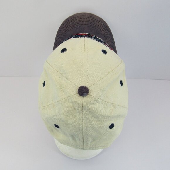 Indianapolis 500 Embroidered Logo Men's White Adjustable Snapback Cap Hat - Picture 6 of 10